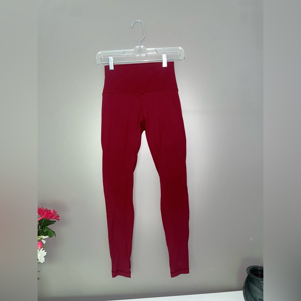 Worn a few times, decent condition, one small stain on leg, dark red